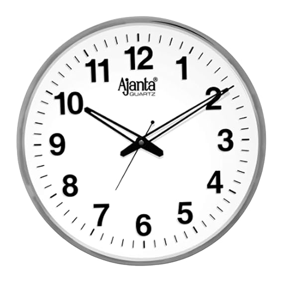 Ajanta Quartz Abstract Analog Wall Clock