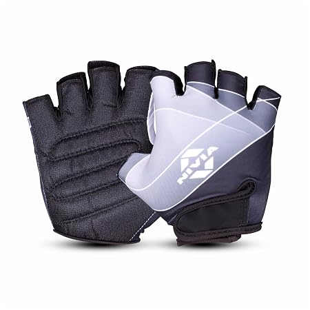Nivia Crystal 2.0 Gym Gloves for Men & Women, Dotted Padded Palm