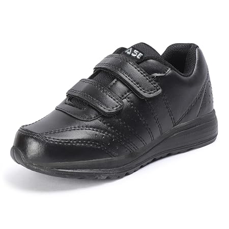 TRASE School Shoes, Black, Premium Lightweight