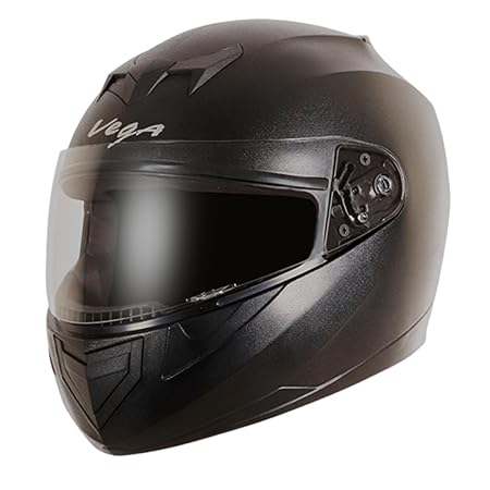 Vega Edge ISI Certified Full Face Gloss Finish Helmet for Men and Women