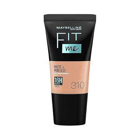 Maybelline New York Liquid Foundation, Matte & Poreless, Full Coverage
