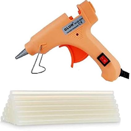 20W 7MM HOT MELT Glue Gun with On/Off Switch and LED