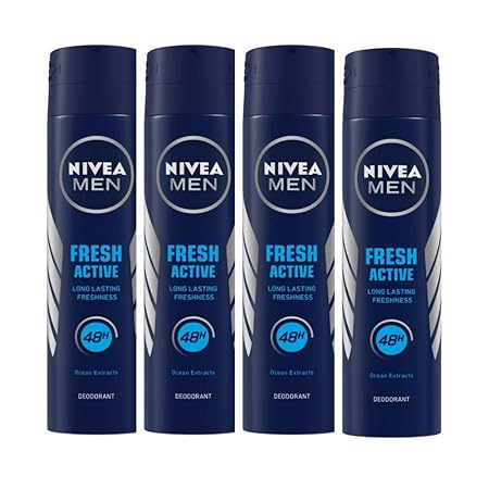 Nivea Fresh Active Original Deodorant and Face Wash Combo for Men
