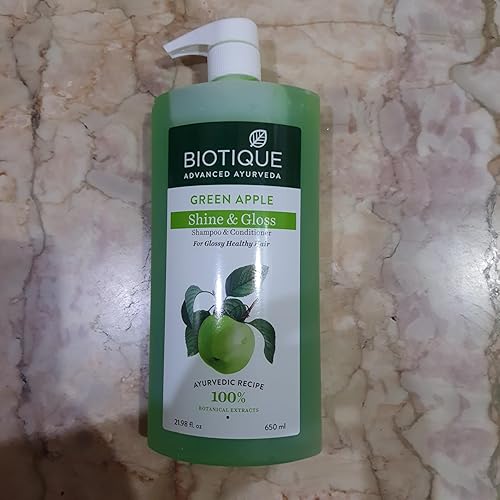 Biotique Green Apple Shine & Gloss Shampoo & Conditioner