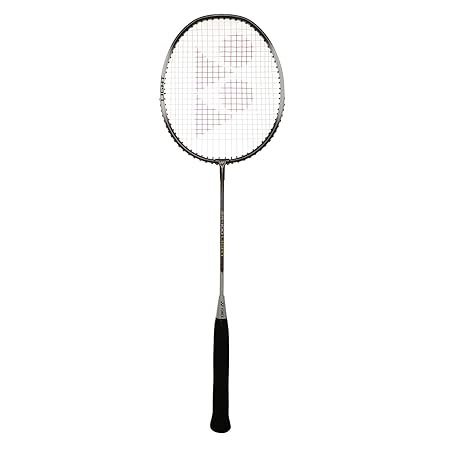 YONEX ZR 100 Light Aluminium Strung Badminton Racket with Full Racket Cover (Dark Charcoal) | For Beginners | 95 grams