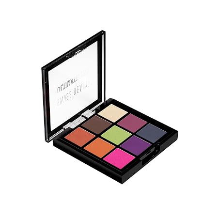 Swiss Beauty Ultimate 9 Pigmented Colors Eyeshadow Palette, Long Wearing And Easily Blendable Eye Makeup Palette, Matte, Shimmery And Metallic Finish, 6G