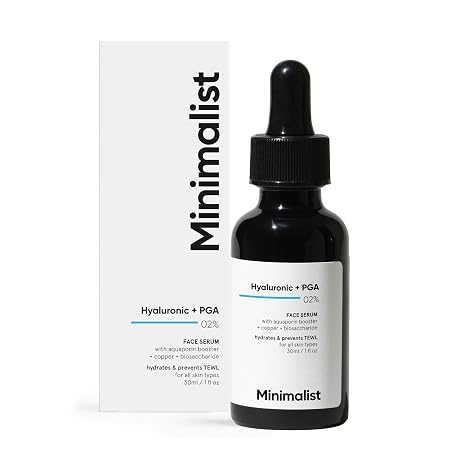 Minimalist 2% Hyaluronic Acid + PGA Serum for Intense Hydration