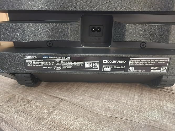 Sony MHC-V43D High Power Party Speaker with Bluetooth