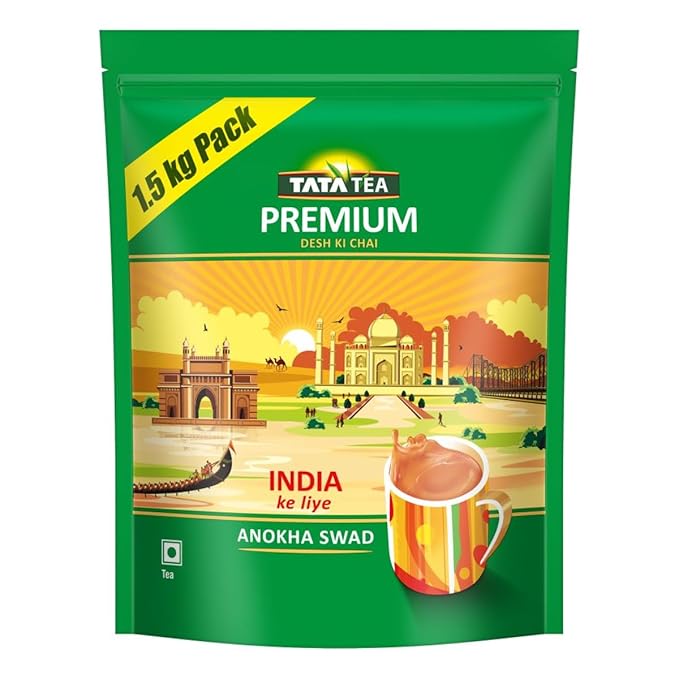 Tata Tea Premium | Desh Ki Chai | Unique Blend | Black Tea | 1.5kg