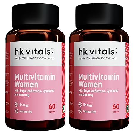 hk vitals Multivitamin For Women, 2 x 60 Tablets