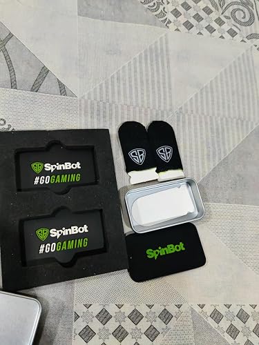 SpinBot Thumb & Finger Sleeve for Mobile Game, 4 Pieces