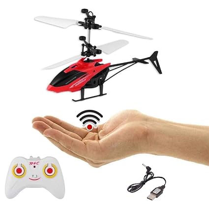 VELOCIOUS Sky Blaze Flight RC Helicopter, Hand-Sensor & Remote