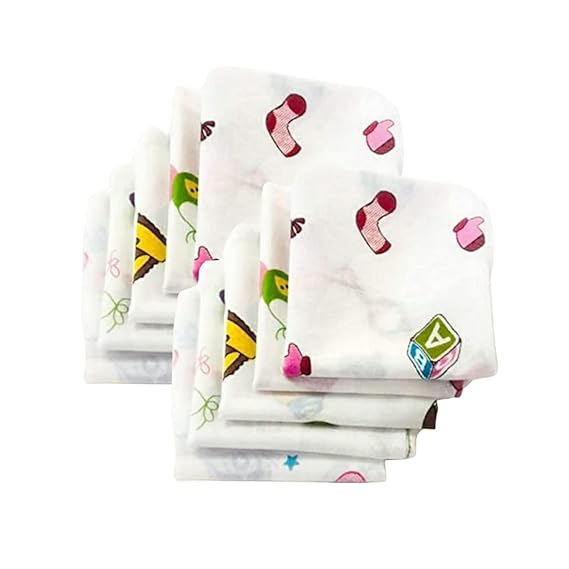 Trance Home Linen Super Soft 100% Cotton Thin Malmal Face Towel