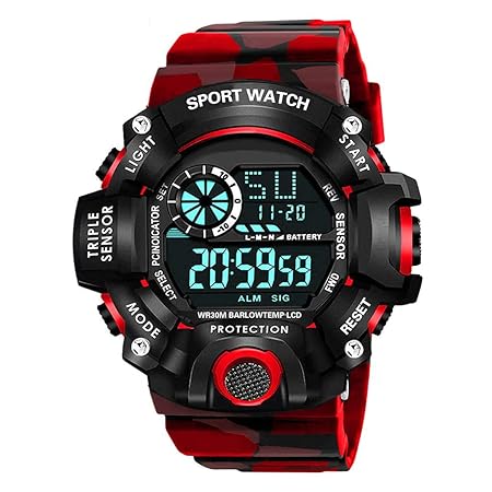 Acnos Premium Brand Digital Watch, Shockproof, Multi-Functional Automatic
