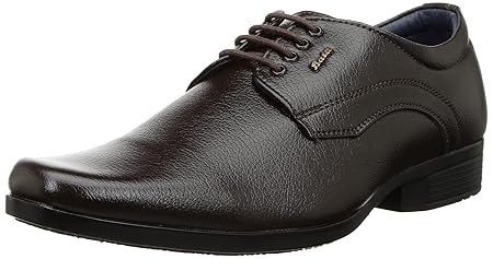 Bata Boss-Ace Men's Brown Formal Shoes