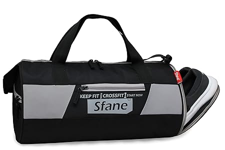 Sfane Men & Women 9.05 inches Gym Bag/Duffle Bag/Sports Bag/Shoulder Bag