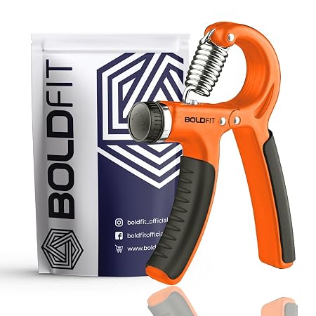 Boldfit Hand Gripper for Men & Women Hand Grip Strengthener for Forearm, Wrist & Finger Workout Fitness Equipment for Ho