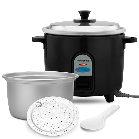 Panasonic SR-WA10(E) 450W Automatic Electric Rice Cooker, 1 Litre
