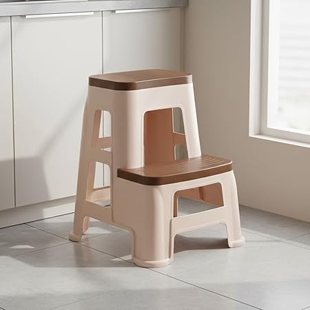 Nilkamal STL31 Strong and Durable Plastic Seating Stool for Home | Bedroom | Bathroom | Kitchen | Living Room | Office |