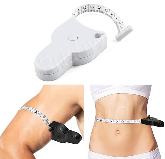 Rushwak Body Measuring Tape with Lock Pin and Retractable
