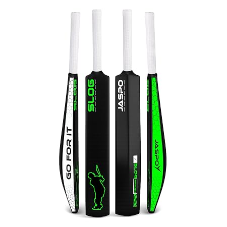 Jaspo SLOG Plastic Tennis Cricket Bat Full Size Bat (34” X 4.5” inch) for All Age Group