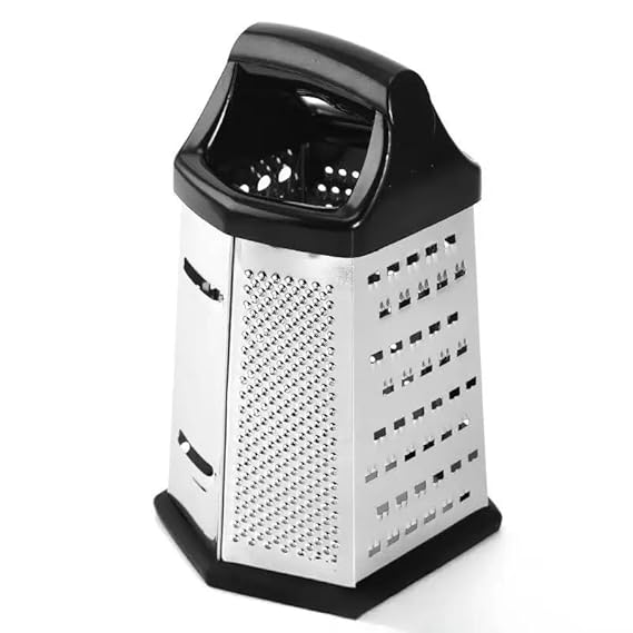 NAALSA Berlin 6 Side Stainless Steel Professional Multi Purpose Grater