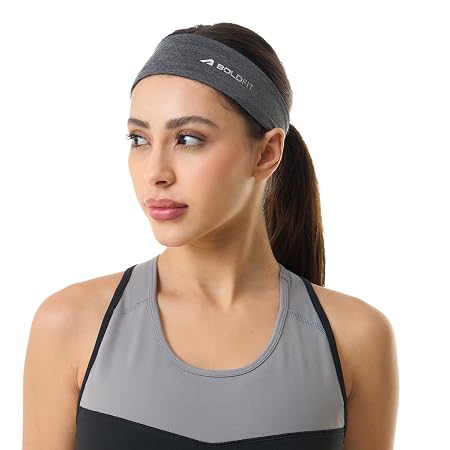 Boldfit Head Band for Man Sports Head Bandana, Gym Hair Band for Men Workout, Running
