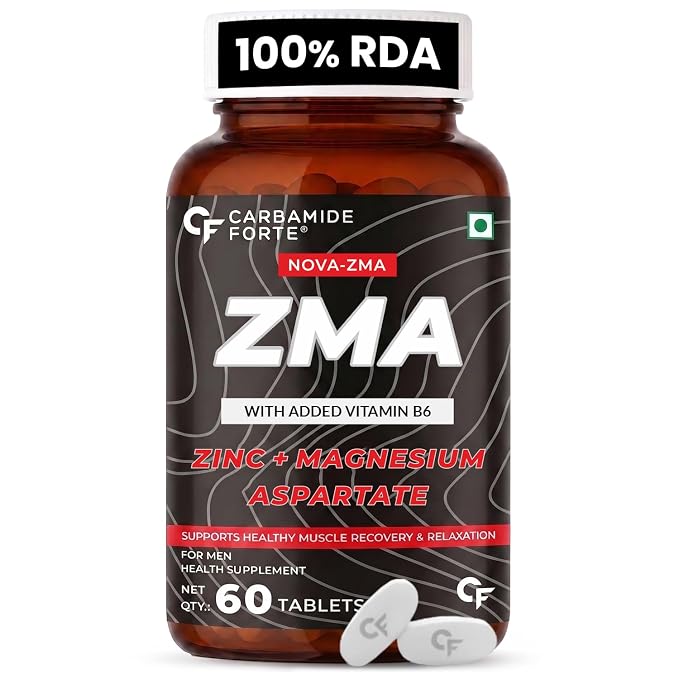 Carbamide Forte ZMA and Zinc Supplement for Men