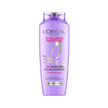 L'Oreal Paris Moisture Filling Shampoo, With Hyaluronic Acid, 200ml