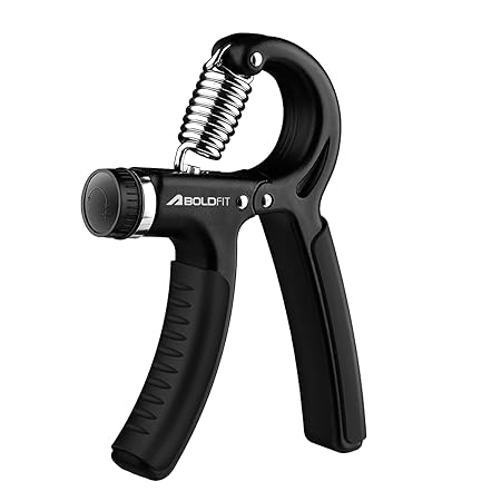 Boldfit Adjustable Hand Grip Strengthener, Hand Gripper for Men & Women for Gym Workout Hand Exercise Equipment to Use i