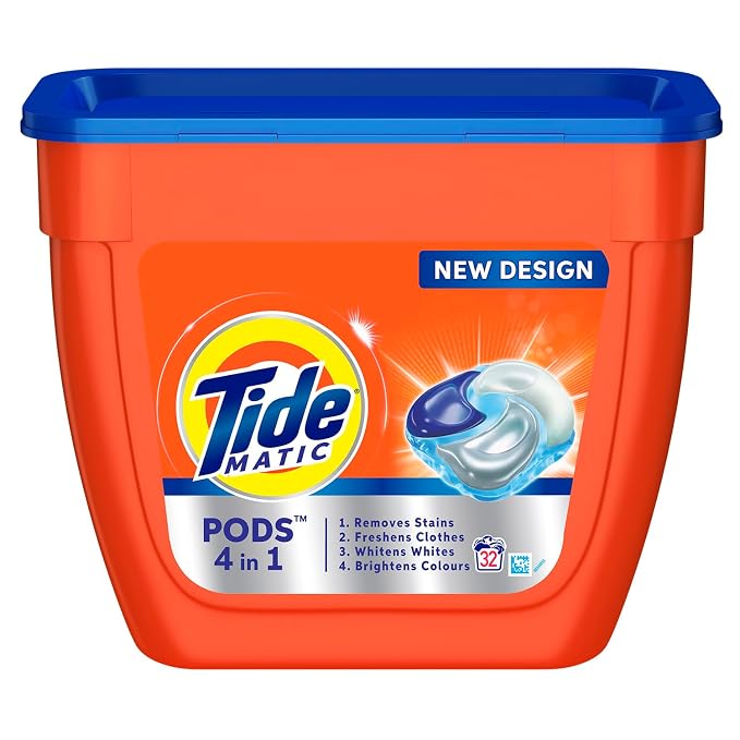 Tide Matic 4in1 PODs Detergent Pack 32 ct - for Top & Front Load