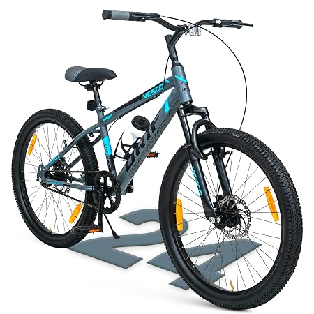 VESCO 24T Drift Cycle for Big Kids, MTB Mountain Bike, Dual Disc Brake