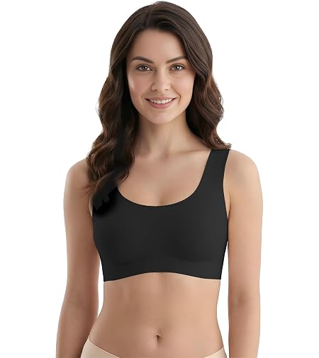 DClub Comfort Revolution Seamless Bra Easy Lite Full-Coverage Wireless