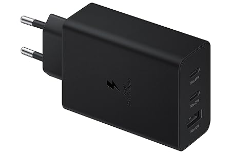 Samsung Original 65W Tri Port, Type-C & USB-A, Super Fast Charger