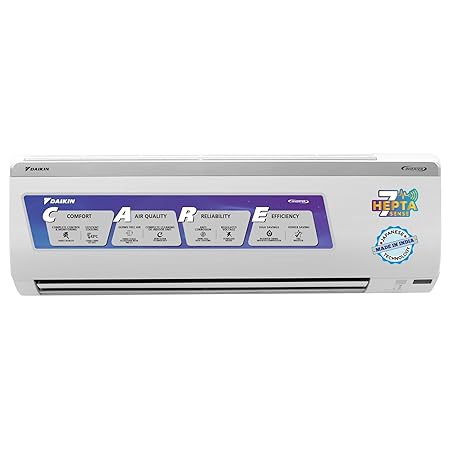 Daikin 1.5 Ton 3 Star Inverter Split AC (Copper, PM 2.5 Filter, Triple Display, Dew Clean Technology, Coanda Airflow, 20