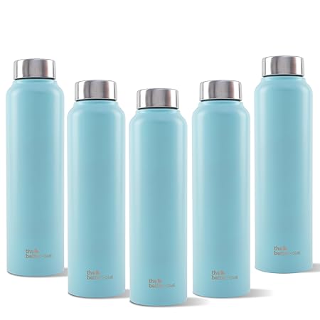 The Better Home Stainless Steel Bottle 1 Litre, Leak Proof, Durable