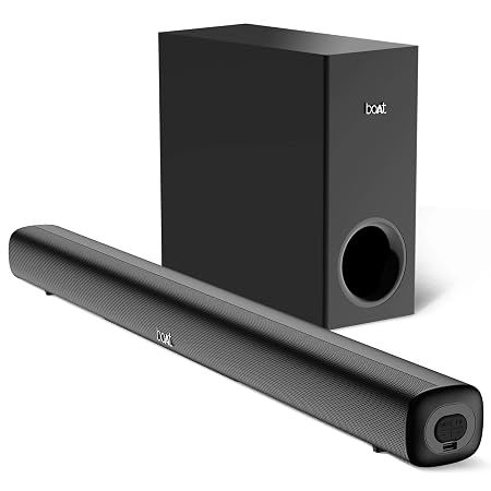 boAt Aavante Bar Mystiq, 100W Signature Sound, 2.1 CH, Remote Control, Home Theatre Soundbar