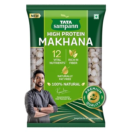 Tata Sampann, Natural High Protein Makhana, 200g