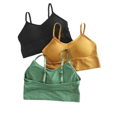 HIRRNIK Women Cotton Padded Bra Combo Bra, Pack Of 3