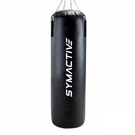 Amazon Brand - Symactive High Performance Heavy Duty 4 feet Filled Punching Bag