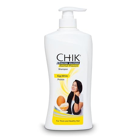 CHIK Protein Solution Hairfall Control Shampoo with Egg White Protein, 1 Litre