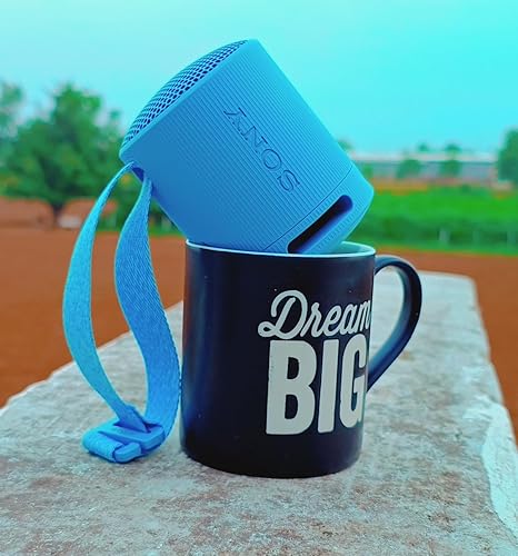 Sony SRS-XB100 Portable Bluetooth Speaker, Extra Bass, IP67 Waterproof & Dustproof, 16 Hr Battery, Hands-Free Calling, S