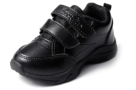 Liberty Boys & Girls School Shoes, Black