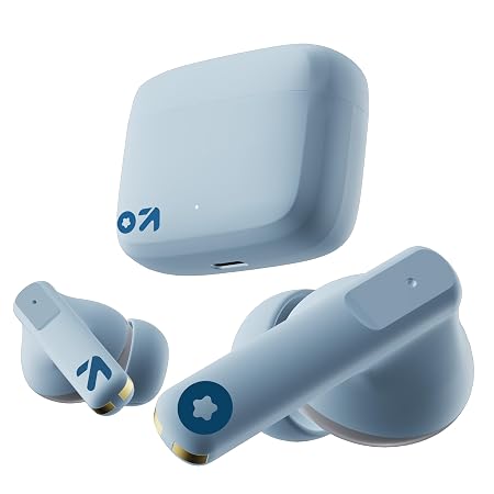 GOBOULT Z60 Made in India Ear Buds Wireless, 60H Playtime, 4 ENC Mics