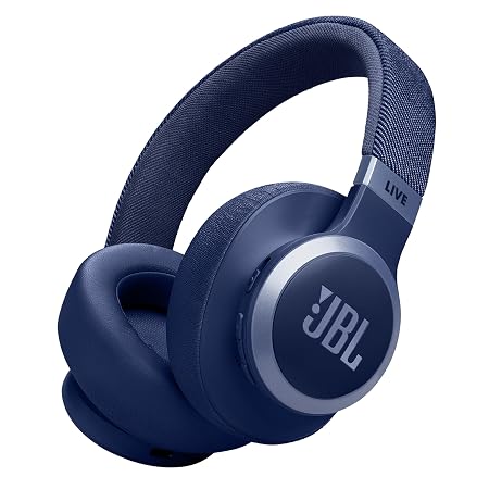 JBL Live 770NC Wireless Over-Ear Headphones, True Adaptive Noise Cancellation