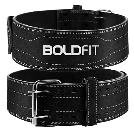 Boldfit Gym Belt for Men and Women, Lever Deadlift Belt