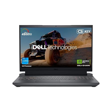 Dell G Series, Intel Core i5-13450HX, NVIDIA RTX 3050-6GB, 16GB