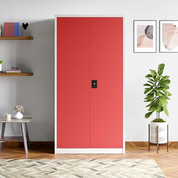 Interio by Godrej StorEase 2-Door Steel Locker Unit Almirah