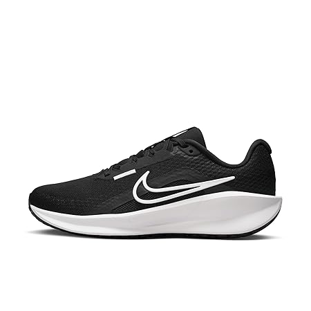Nike Womens W Downshifter Walking, Black/White-Dk Smoke Grey