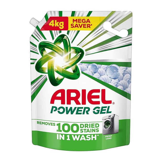 Buy Ariel Power Gel Liquid Detergent for Front Load – 4kg